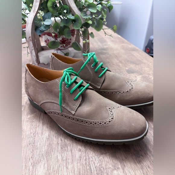 Sandro Moscoloni men’s suede leather oxford - Picture 2 of 6